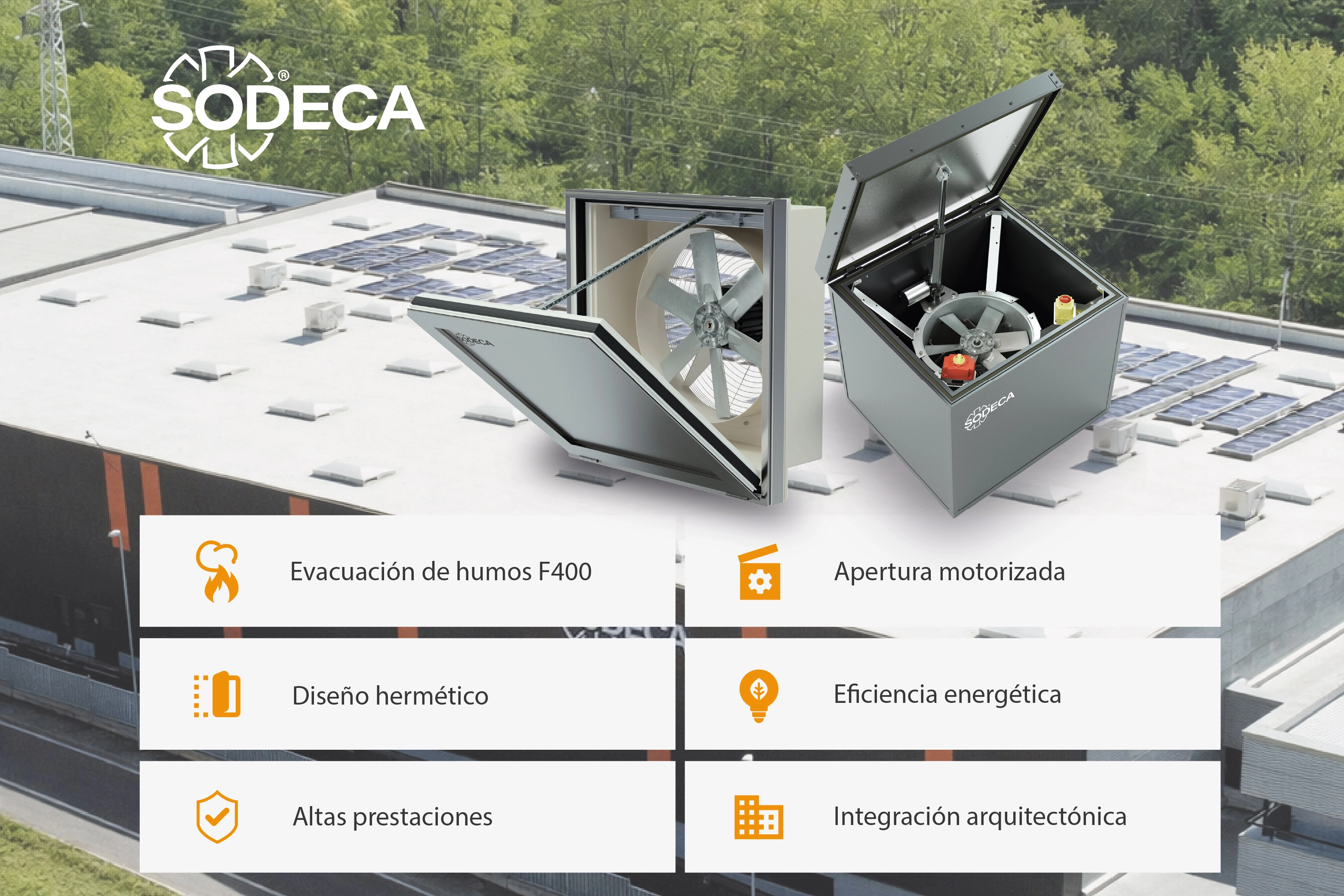 Soluciones que mejoran la eficiencia energética en los edificios: sistemas de ventilación con compuertas motorizadas